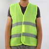 Gilet de securite signal vert s/ sachet ord**