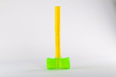 Marteau maillet transparant/vert carre 600 g gm / f228s ** NEWSD