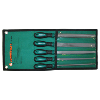 Jeu de lime 05 pcs 8"" ref: mf05 s ** JONNESWAY