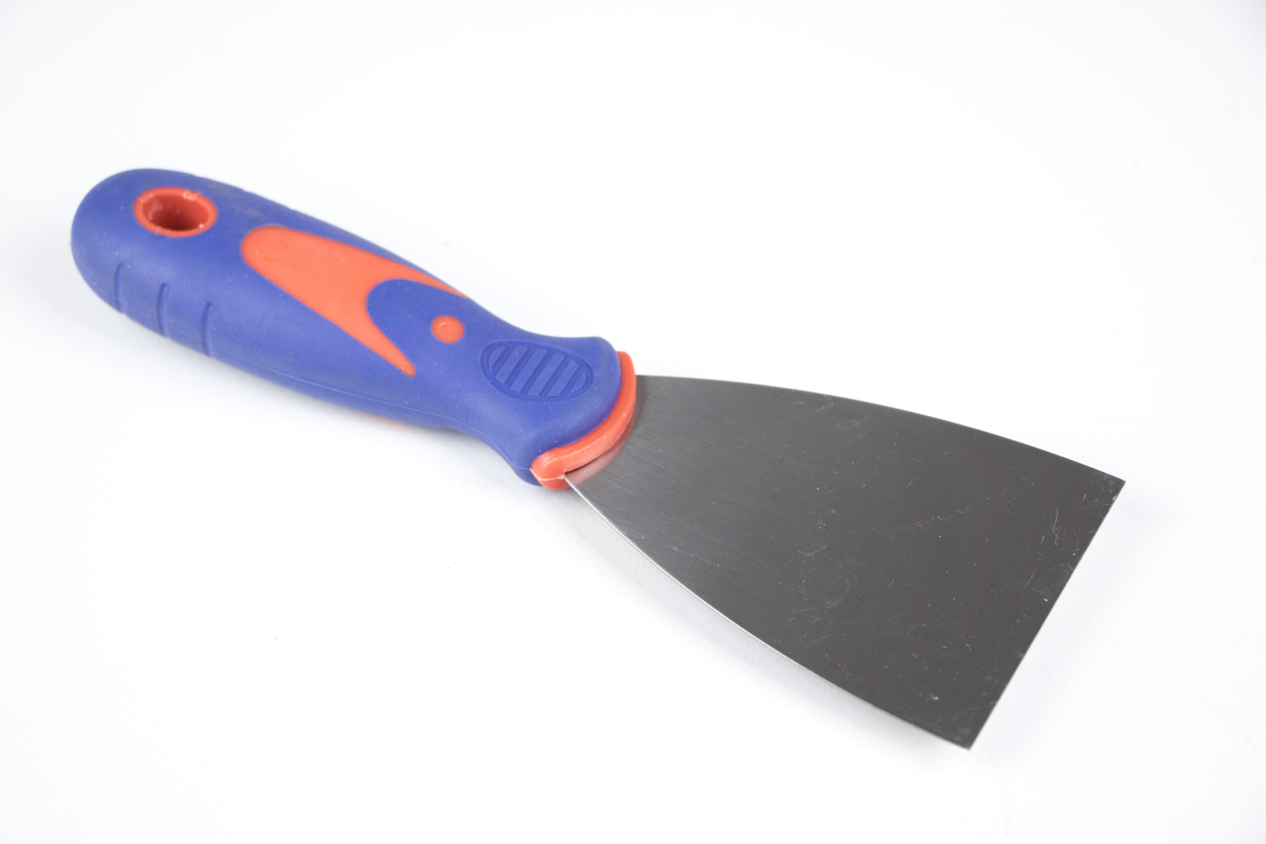 Couteau enduit 3"" inox p/ plast (b/12 pcs) ** NEWSD