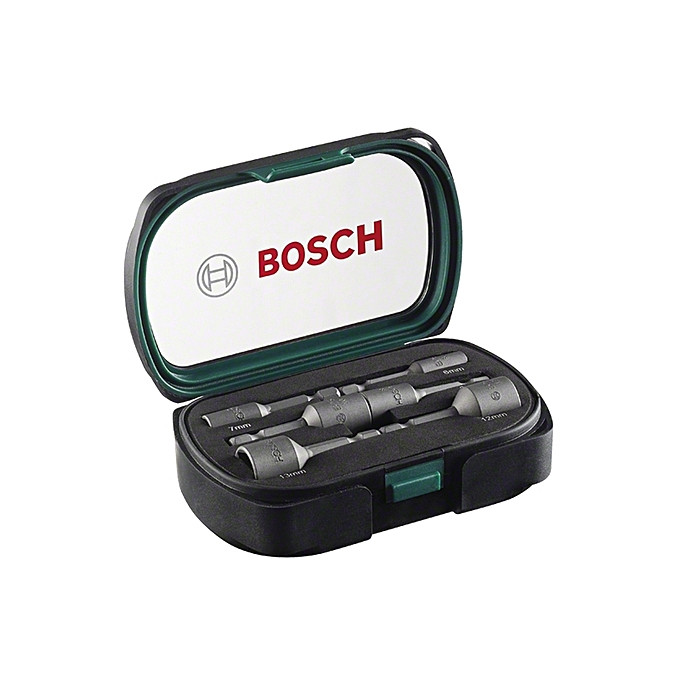 Jeu de douilles radio 6 pcs (6-7-8-10-12-13) 2 607 017 313 ** BOSCH