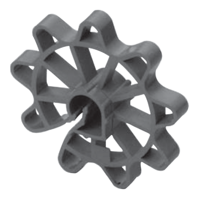 Cale d'armature plastique horizontale 50-8/24 (sac / 500pcs ) ref: 3040 **