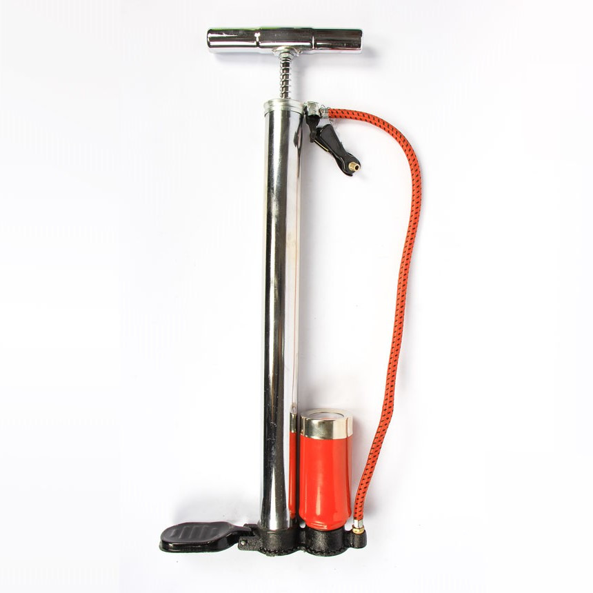 Pompe à Vélo Ancienne MISTRAL Chromée - France Vintage Avec Raccord
