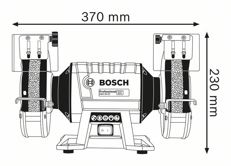 Touret de meule gbg 60-20 / 600w ** BOSCH
