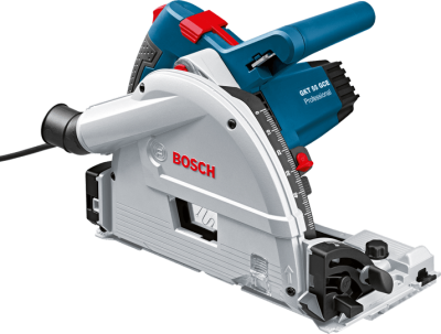 Scie plongeante gkt 55 gce / 1400w avec rail de guidage ** BOSCH
