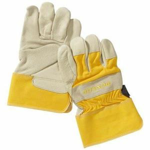 Gant cuir 1° choix beige et jaune ** ZHENGYI PROTECT