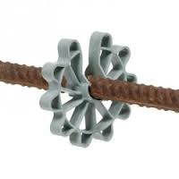 Cale d'armature plastique horizontale 25/6-18 ref:0300250618 (sac 2500 pcs) **