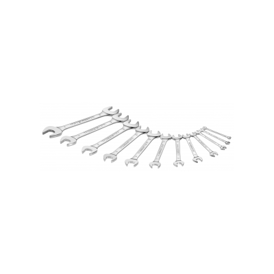 Jeu des cles a fourche 12 pcs 6-32 ref: 44je12 **FACOM