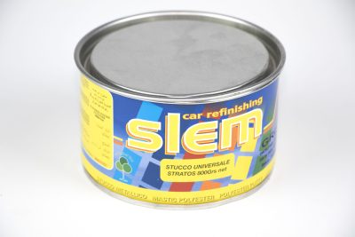 Mastic fer polyester avec durcisseur 800gs gris (12 pcs) ** SLEM