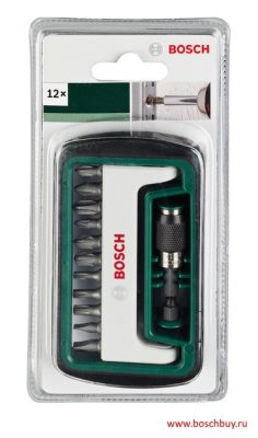 Jeu d'embout+ port embout 12 pcs 2 608 255 994 ** BOSCH