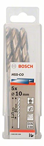 Foret inox/ acier chrome hss ( la piece ) n° 10 ref: 608 585 898 ** BOSCH