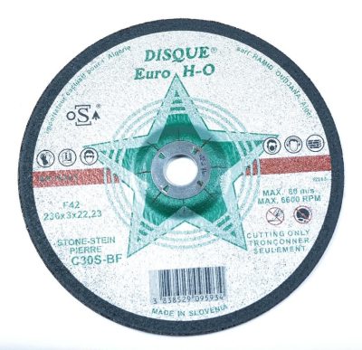 Disque a couper la pierre 230*22*3** EURO-HO