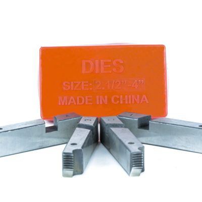 Jeu de lame filier elect ( 2.1/2""-- 4"" ) ** DIES