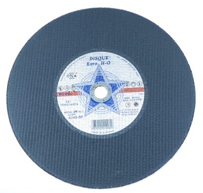 Disque a couper acier 350*25*3.5 (B/ 10 PCS) ** EURO-HO