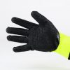 Gant tissu lisse 3/4 (A) vert-noir ** SAFRICA