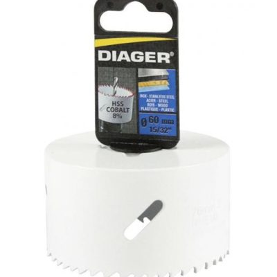 Trepan hss bi-metal 121mm cobalt ** DIAGER