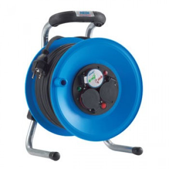 Enrouleur elect. 25 m (3 x 2.5 mm) etanch 1ch ** HEDI