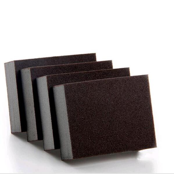 Eponge macon lavage noire gommee ( paquet/20pcs - fardeau/100pcs )**