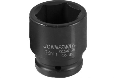 Douille a choc 3/4" N° 21 (06 pans-courte) Réf:S03A6121 ** JONNESWAY