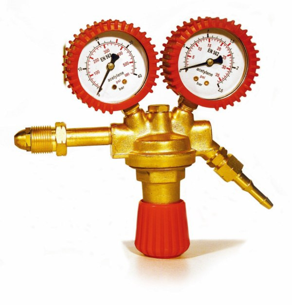 Mano detendeur acetylene avec etrier / italy ** MESTRINER