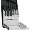 Jeu de foret acier noir (19 pcs) ref: 609 255 131 ** BOSCH