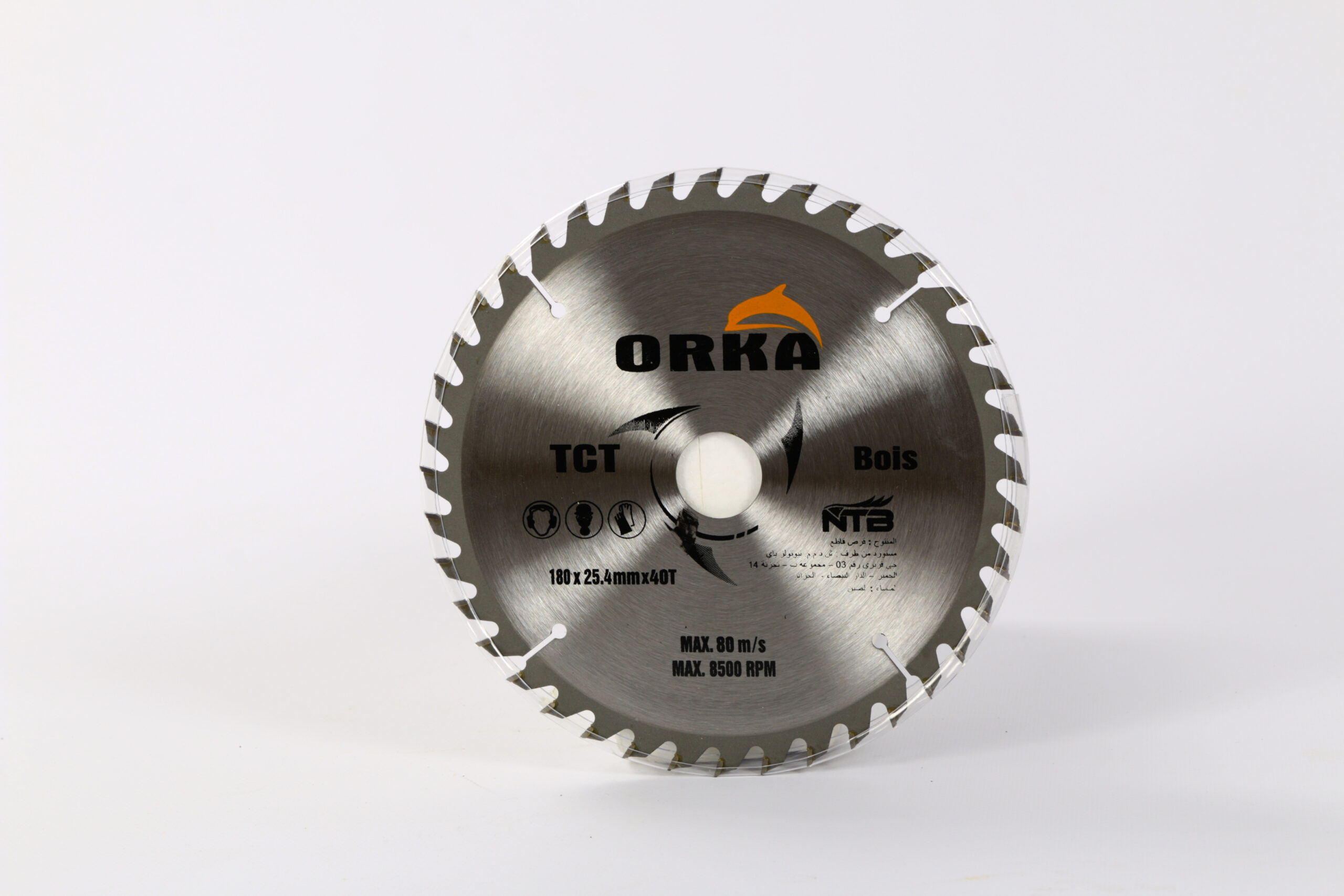 Disque a carbure bois 180*25.4*40 d ** ORKA