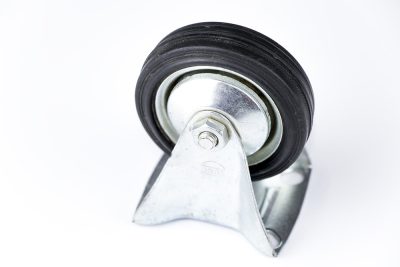Roue fixe a plaq 75 noir**