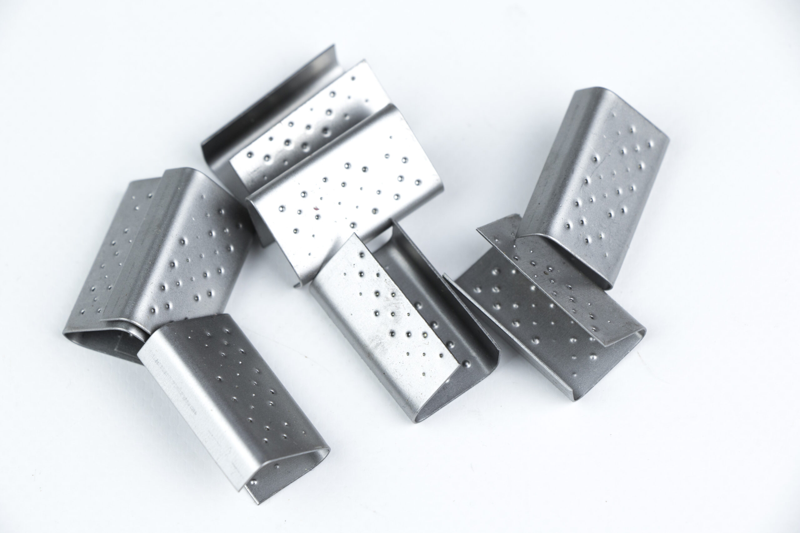 Clips feuillard liss. 200pcs**