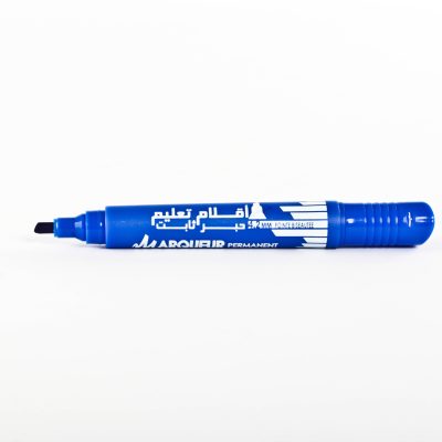 Marqueur permanent bleu sur toute surface (12 pcs)** TECHNO