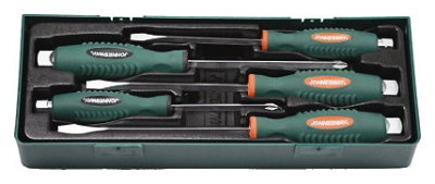 Jeu de tournevis a frap 05 pcs ref: d70105sp ** JONNESWAY