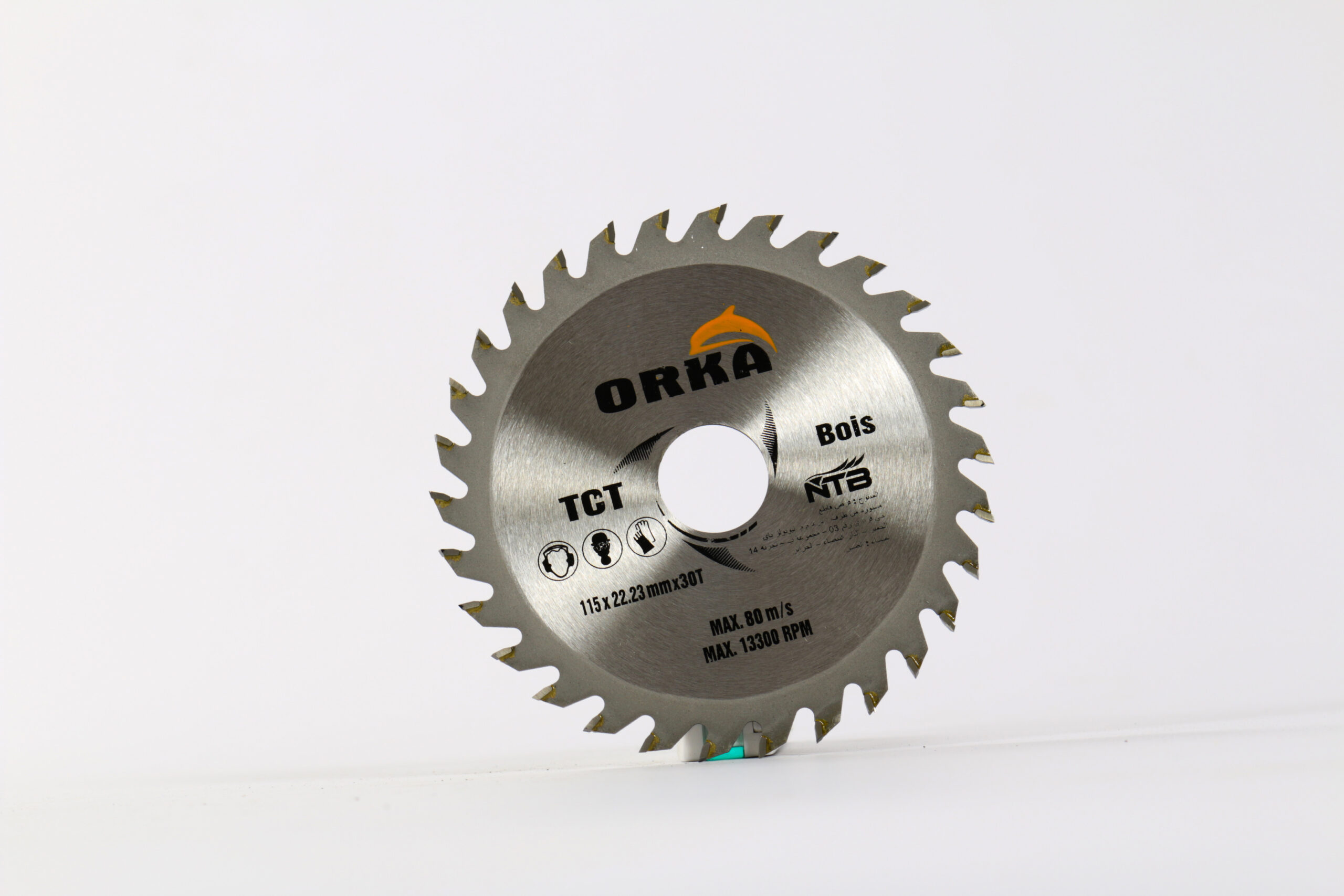 Disque a carbure bois 115*22.23 mm*30 D ** ORKA