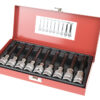 Jeu de douilles male 50 mm coffret 09 pcs vt120900 ** VIP-TEC