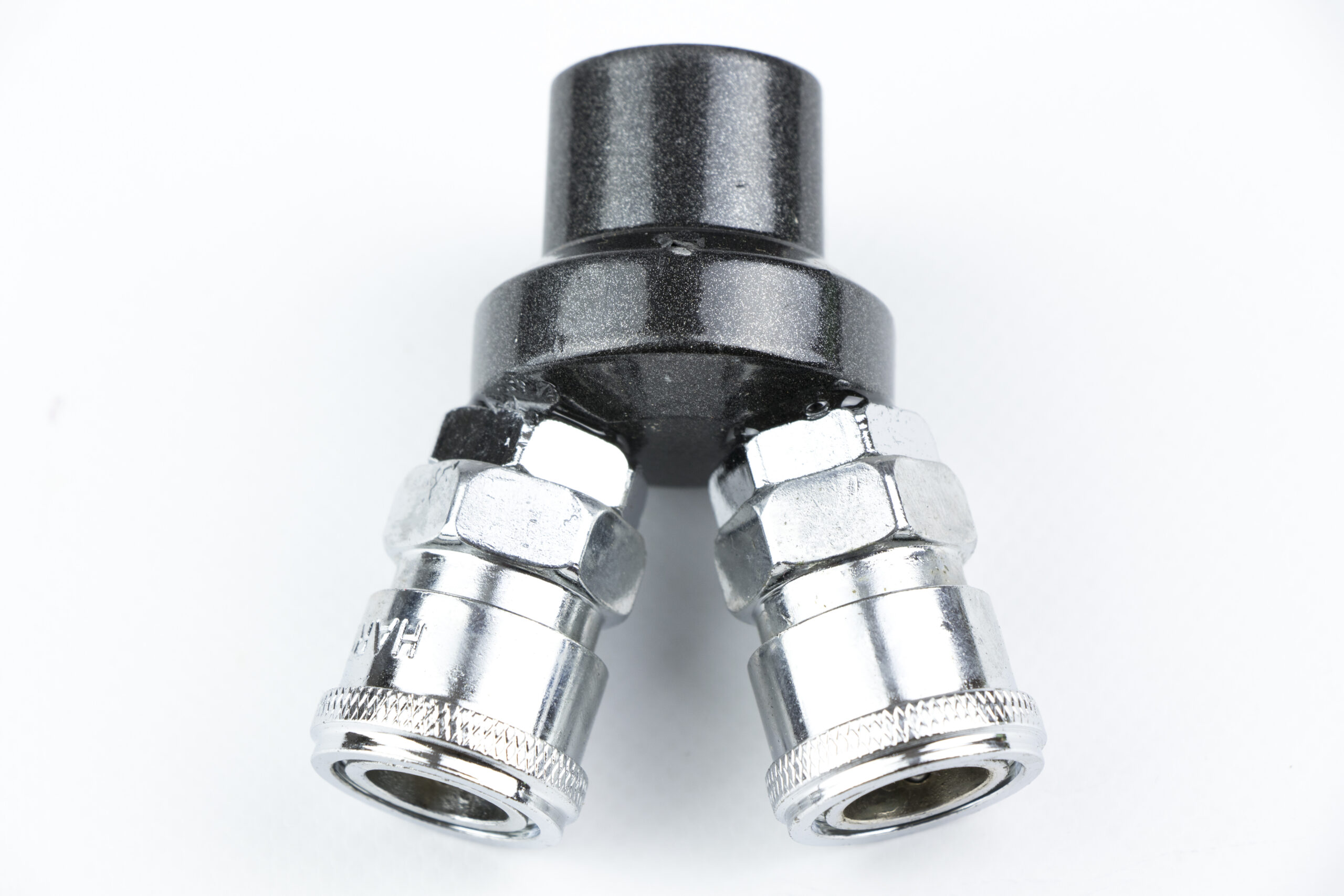 Raccord d'assemblage 2 sortie . s/ boite vert ** HARCEN