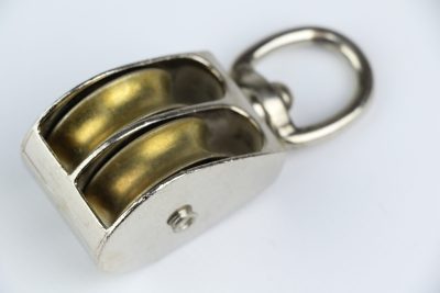 Poulie inox double pm**