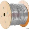 Cable acier 08 mm 150 m noir **