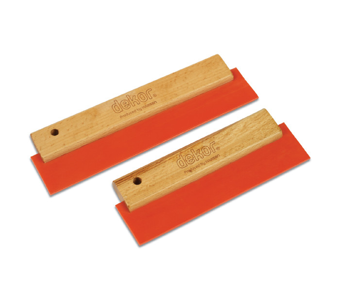 Raclette nettoyage rouge 25 cm ref 134 ** DEKOR