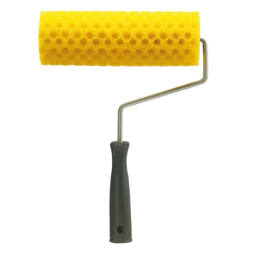 Rouleau effet eponge trouee 25 cm ref 1129 ** DEKOR