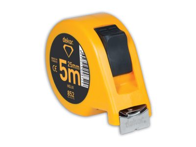 Quintuple metre jaune 05 m*19 mm ref 295 (b/12pcs) ** DEKOR