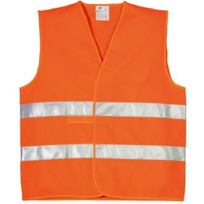 Gilet de securite signal orange 1 ch ref: 70222 ** COVERGUARD