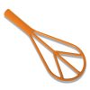 Bras mixeur plastif orange ref 090 ** DEKOR