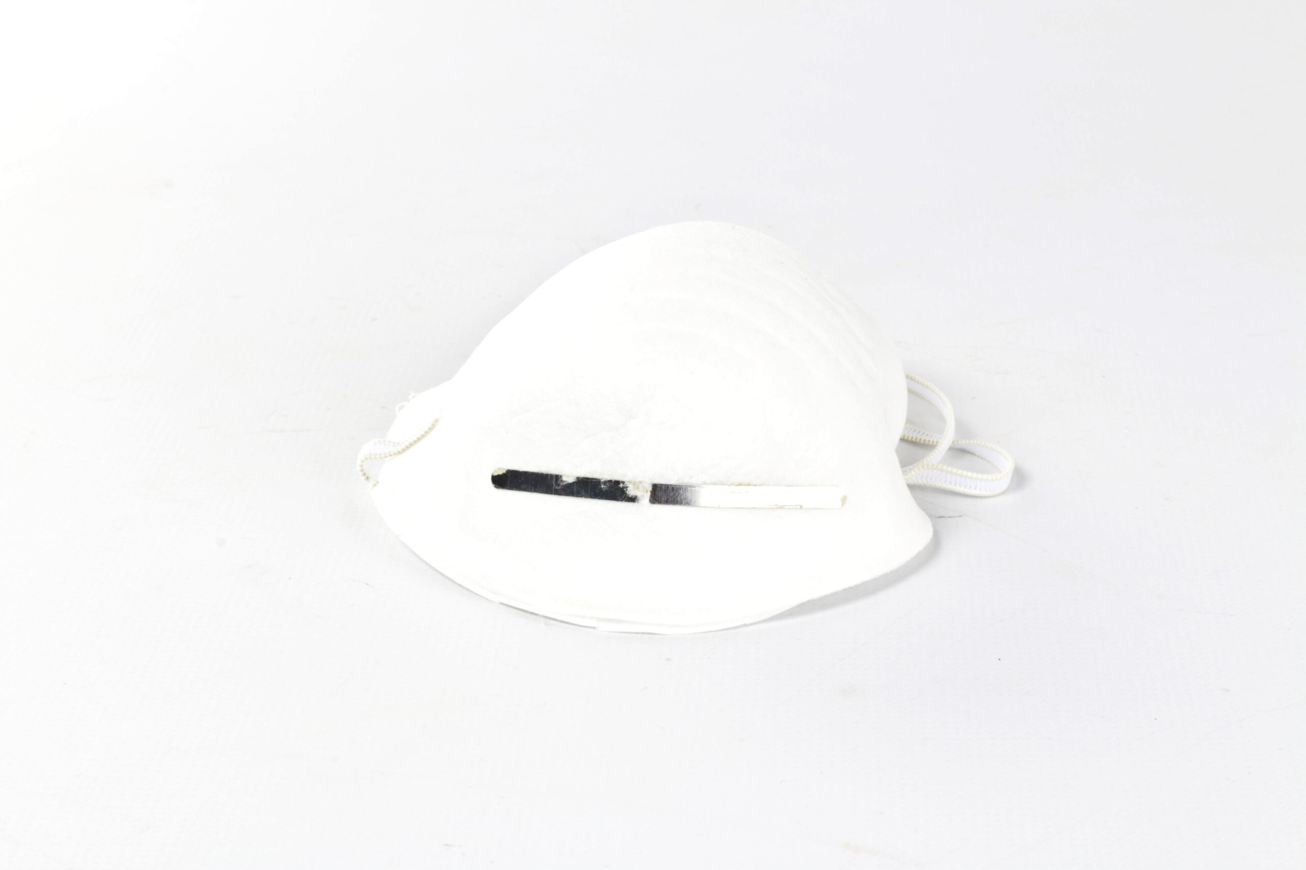 Demi-masque anti-poussiere simple (boit bleu/orange) (b/50 pcs) **