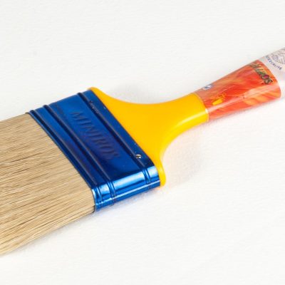 Pinceau plat plastique 80 ngp (c/12pcs) ** MINIROS