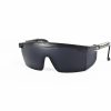 Lunette de securite simple noir (b/12pcs) ref: s-009**