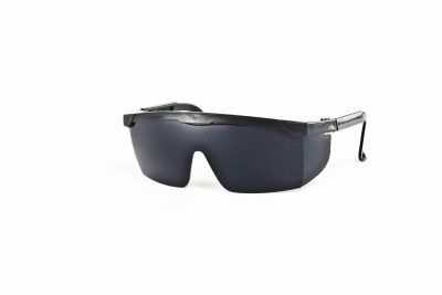 Lunette de securite simple noir (b/12pcs) ref: s-009**