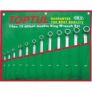 Jeu des cles polygonale 75° / 12pcs / 6 a 32 ref: gaaa 1204 ** TOPTUL