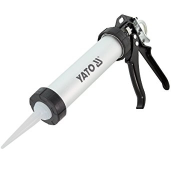 Pistolet silicone aluminium yt 6754 chrome (10 pcs) ** YATO