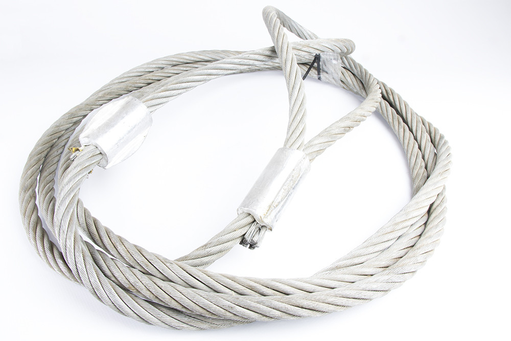 Elingue acier 01 brin 2 boucles diam:16*5m ** CHAB