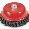 Brosse metal conique pour meuleuse 075/3
