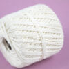 Fil macon blanc 60 grs (12 psc) **