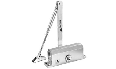 Pousse porte hydrolique (groume) aluminium coul fp-80 ** SOFICLEF